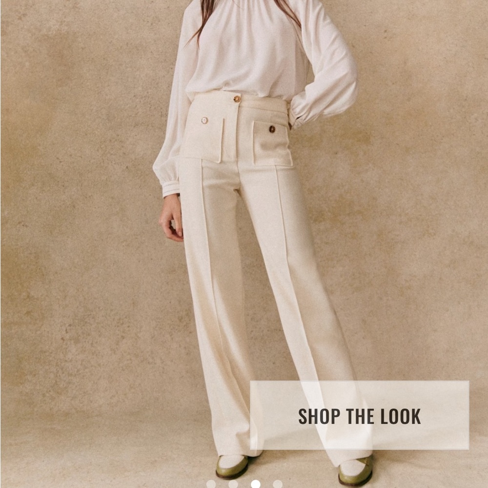 Sezane Dan Trousers in Ercu